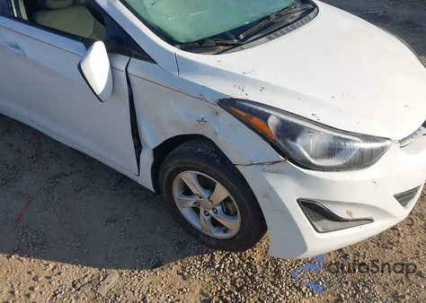 2014 Hyundai Elantra Se z USA, uszkodzony, nr VIN 5NPDH4AE6EH524274